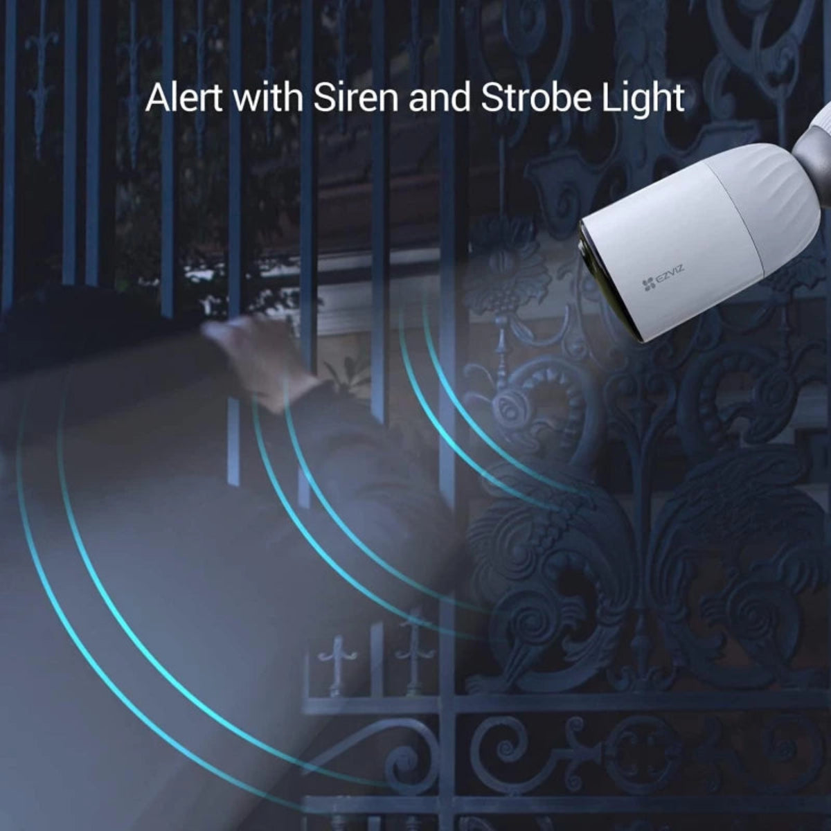 Ezviz BC1-B2 Battery Wireless Camera, Smart Home Night Vision Weatherproof Design