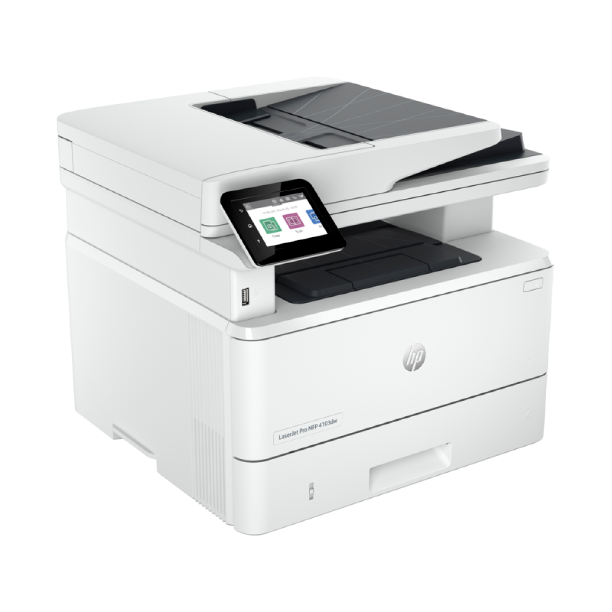 HP LaserJet Pro MFP 4103dw Printer Black and White Multifunction 3-In-One Wireless