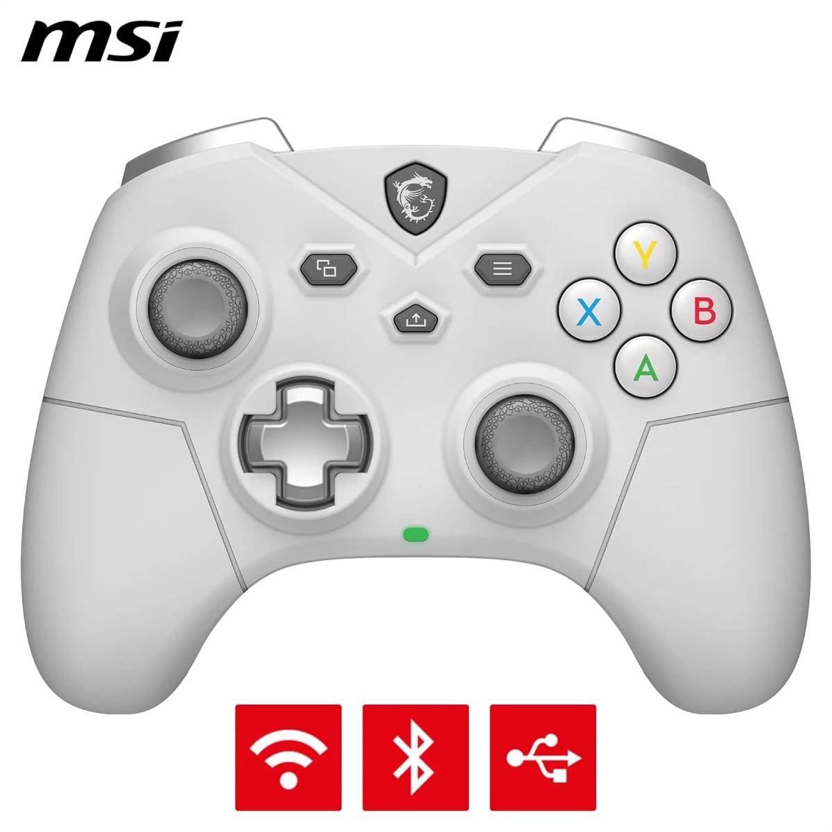 MSI Force GC300 W Gaming Wireless & Bluetooth Rechargeable (PC & Android) MSI Force GC300 W Gaming Wireless & Bluetooth Rechargeable (PC & Android)