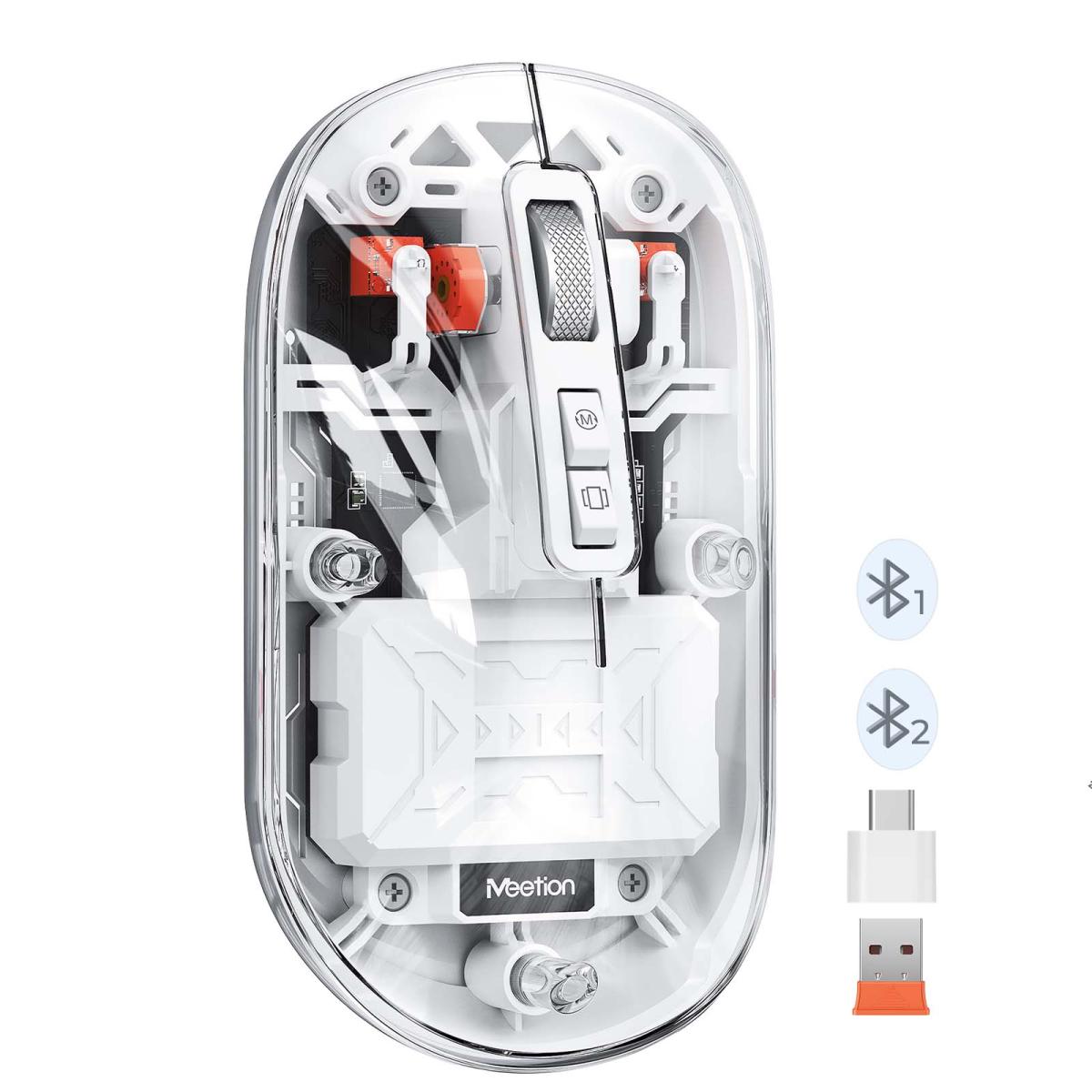 Meetion MT- BTM005 Dual Mode 2.4G Bluetooth & Wireless Mouse