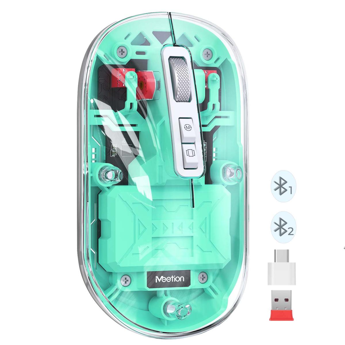 Meetion MT- BTM005 Dual Mode 2.4G Bluetooth & Wireless Mouse