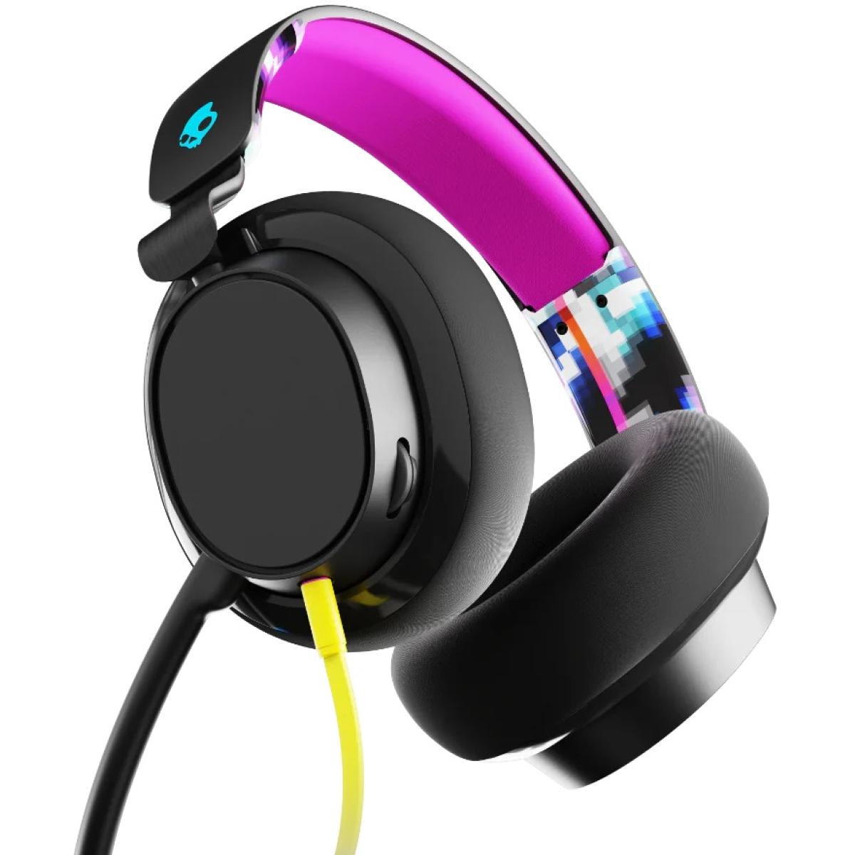 Skullcandy SLYR Wired Lightweight Gaming Headphone OverEar Headset w-Black Digi Hype