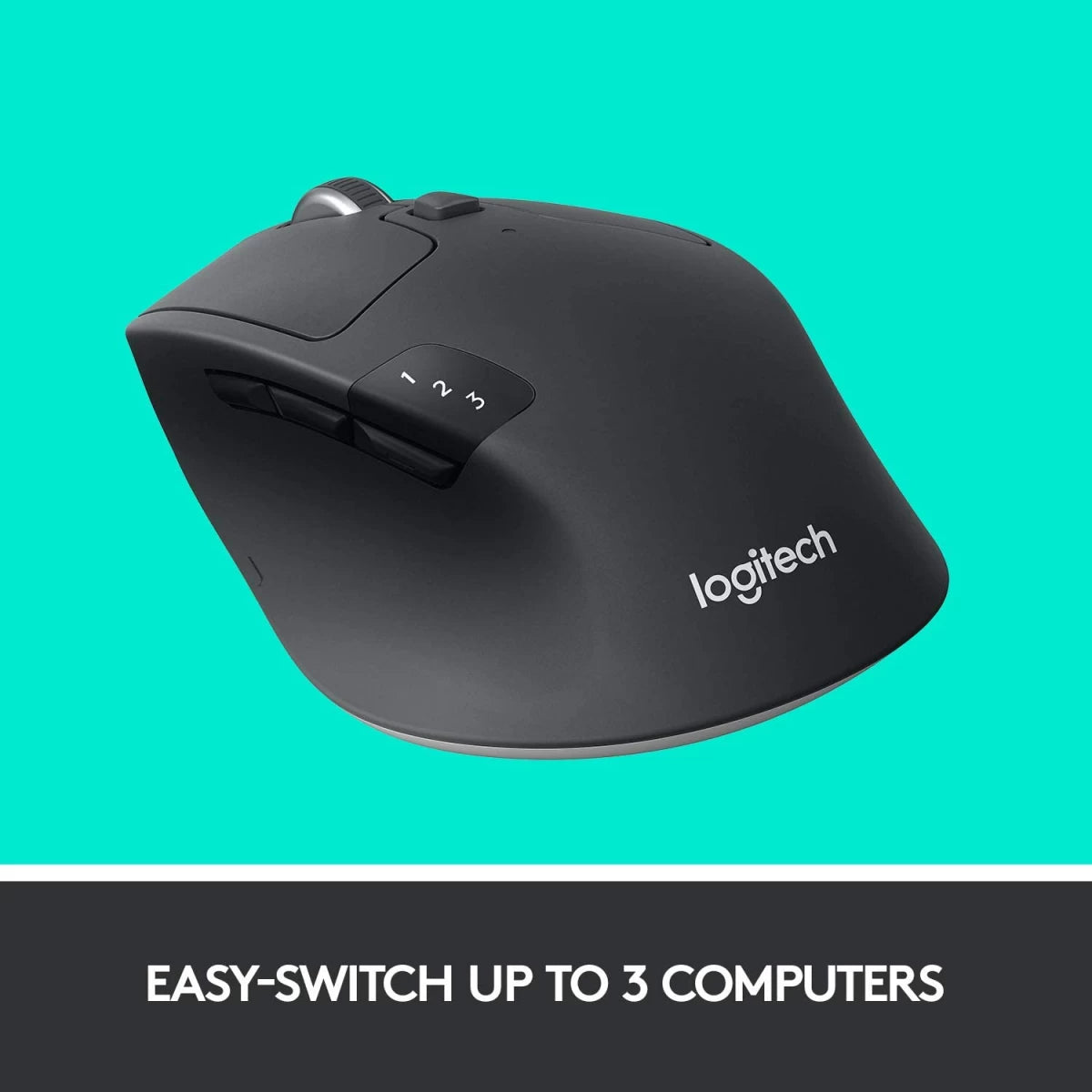 Logitech M720 Triathalon Multi-Device Wireless & Bluetooth Mouse - Black