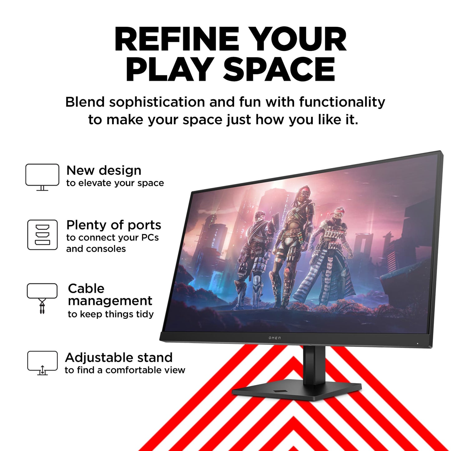 OMEN by HP 32q 31.5 inch QHD 165Hz Gaming Monitor IPS