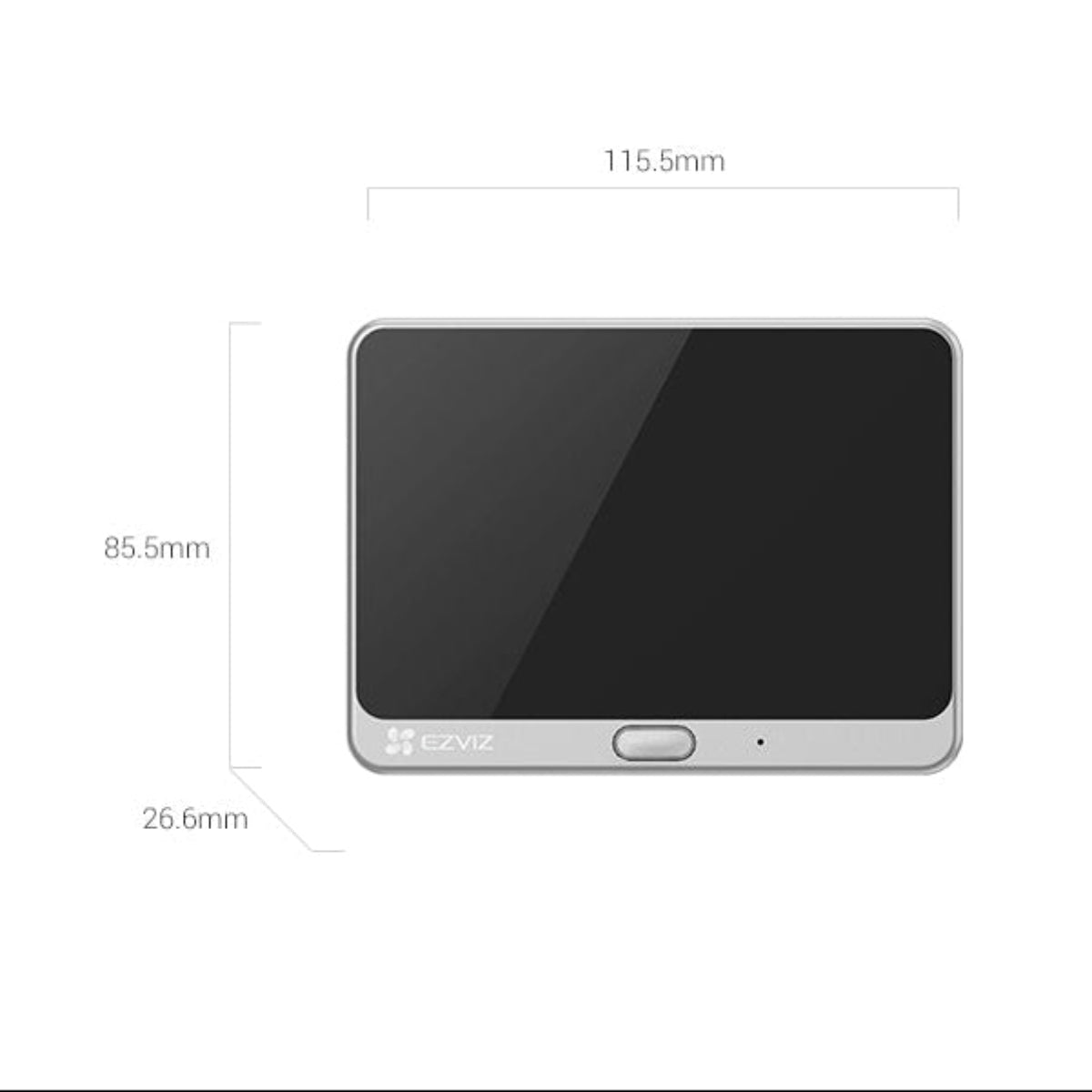 EZVIZ DP2 Wirefree Peephole Door Viewer Camera with Built in Doorbell