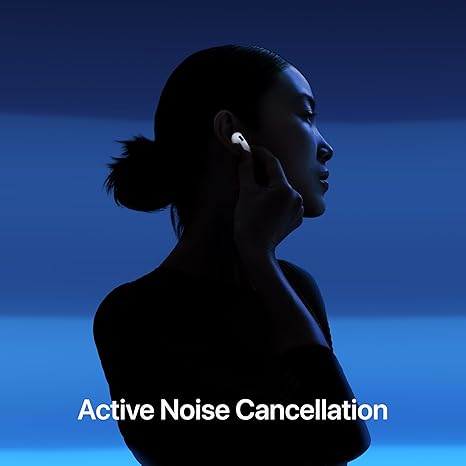 Apple AirPods 4 ANC Wireless Ear-USB-C Charging Case Wireless Charging White Apple AirPods 4 ANC Wireless Ear-USB-C Charging Case Wireless Charging White