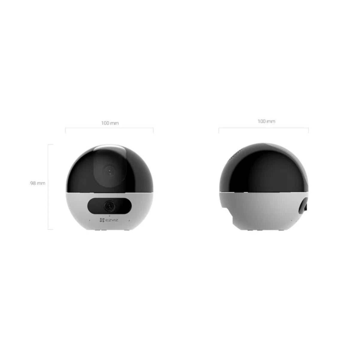 EZVIZ C7 4MP Dual -Lens Camera delivers wide coverage with pan EZVIZ C7 4MP Dual -Lens Camera delivers wide coverage with pan