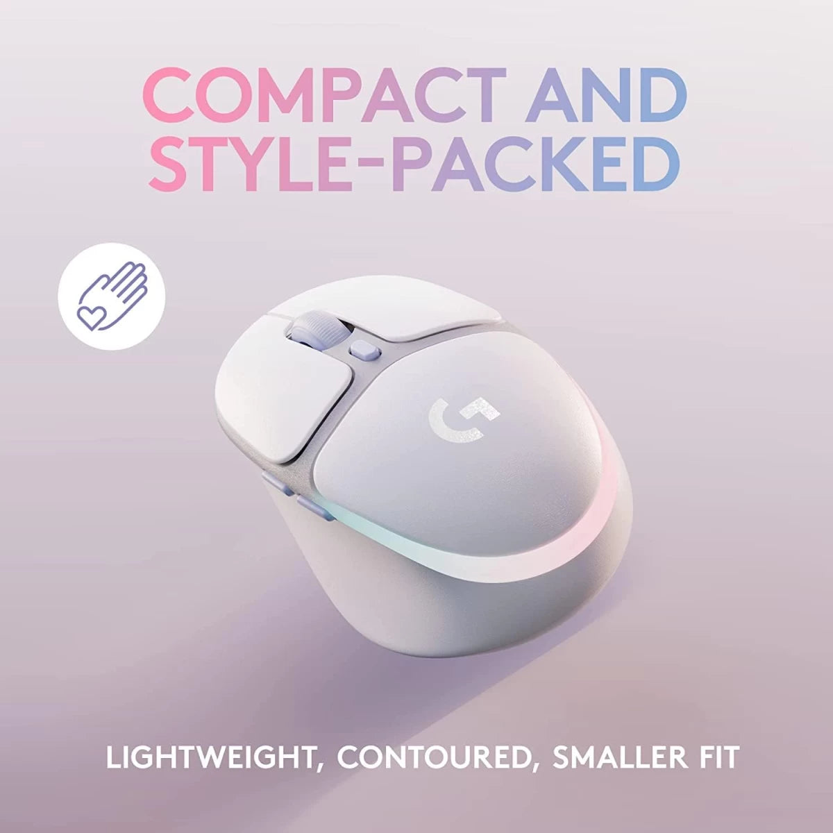 Logitech G705 LIGHTSPEED Bluetooth & Wireless Gaming Mouse- White