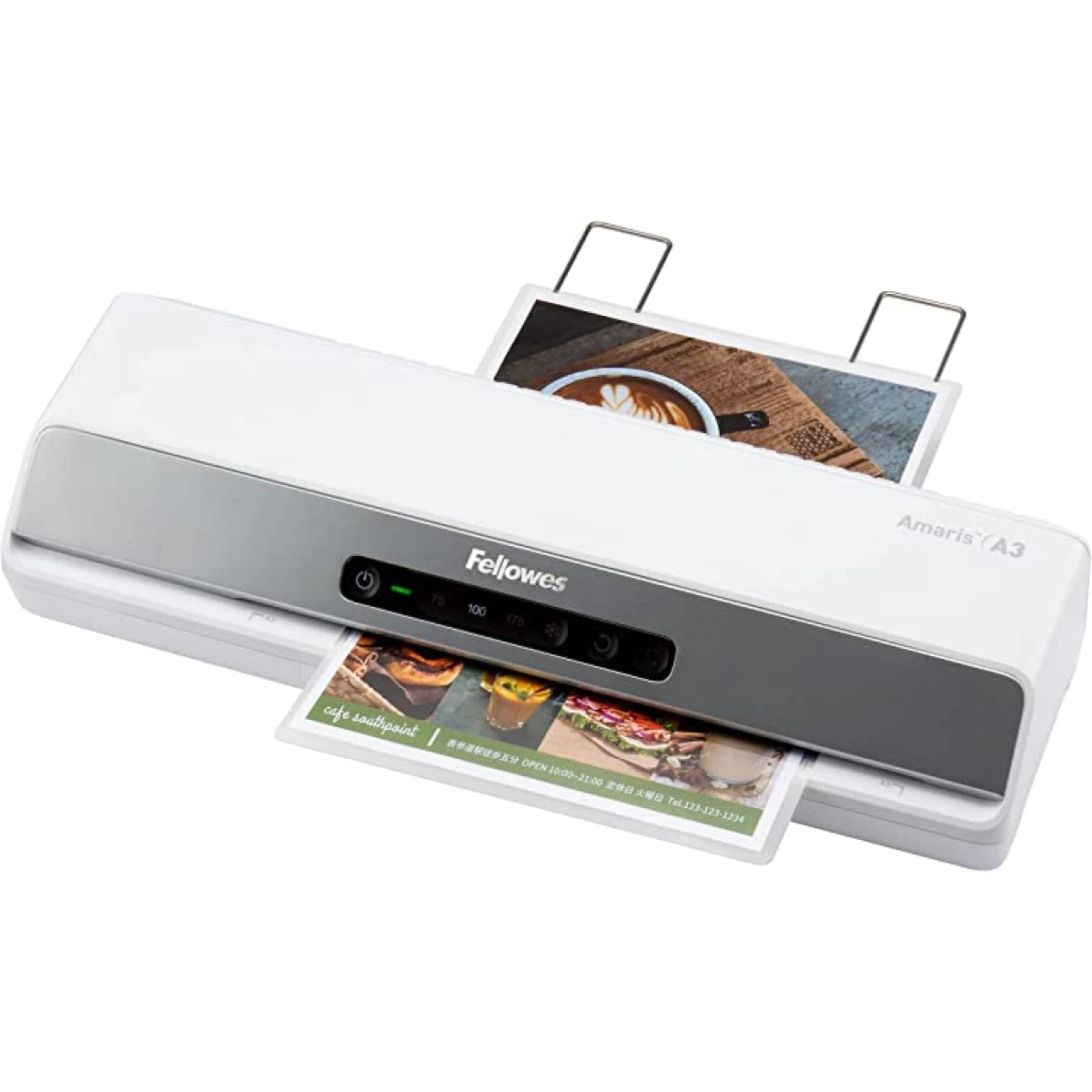 Fellowes Amaris A3 230V, Laminator Machine, laminate in just 60 seconds