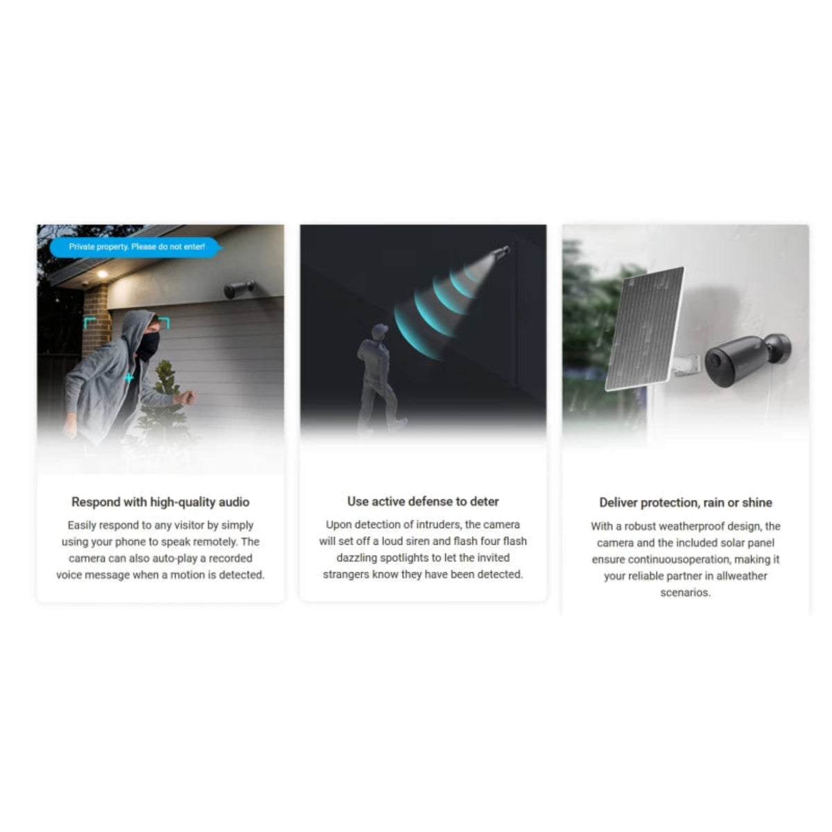 EZVIZ CS‑EB3-R200-1K3WFL WiFi Camera, Outdoor Security Camera, 2K- 3MP Wireless Battery