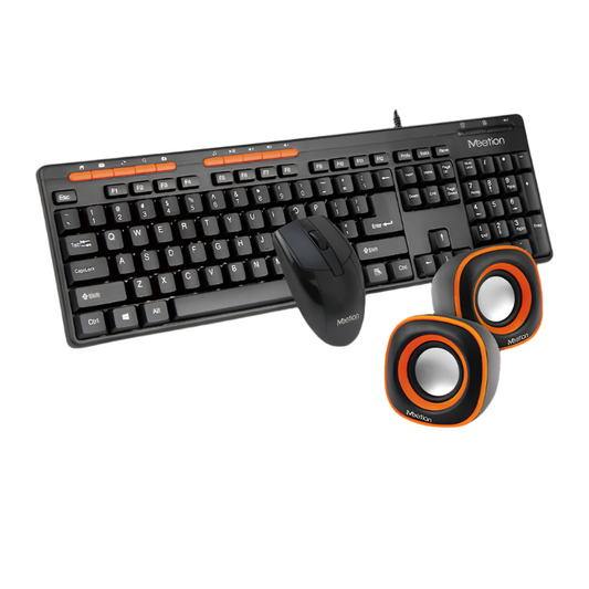 Meetion MT-C105 USB WIRED 3IN1 COMBO Keyboard & Mouse & Speaker Set