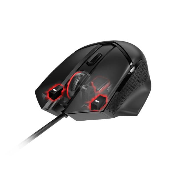 MSI CLUTCH GM20 ELITE gaming mouse – ADJUSTABLE WEIGHT SYSTEM 6400 DPI