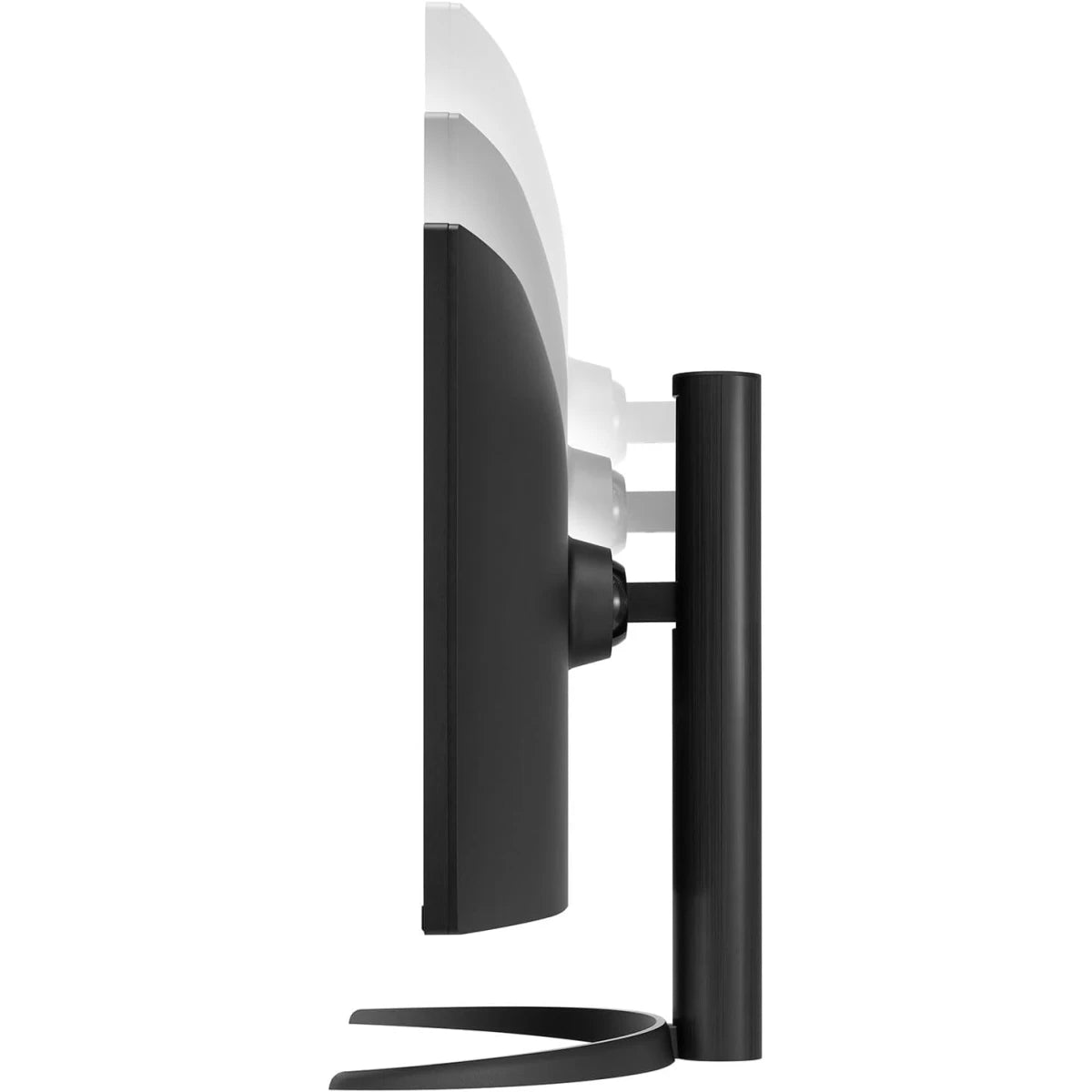 LG 34WR55QC-B 34" Curved Ultrawide 2K Free Sync Height Adjustable Stand
