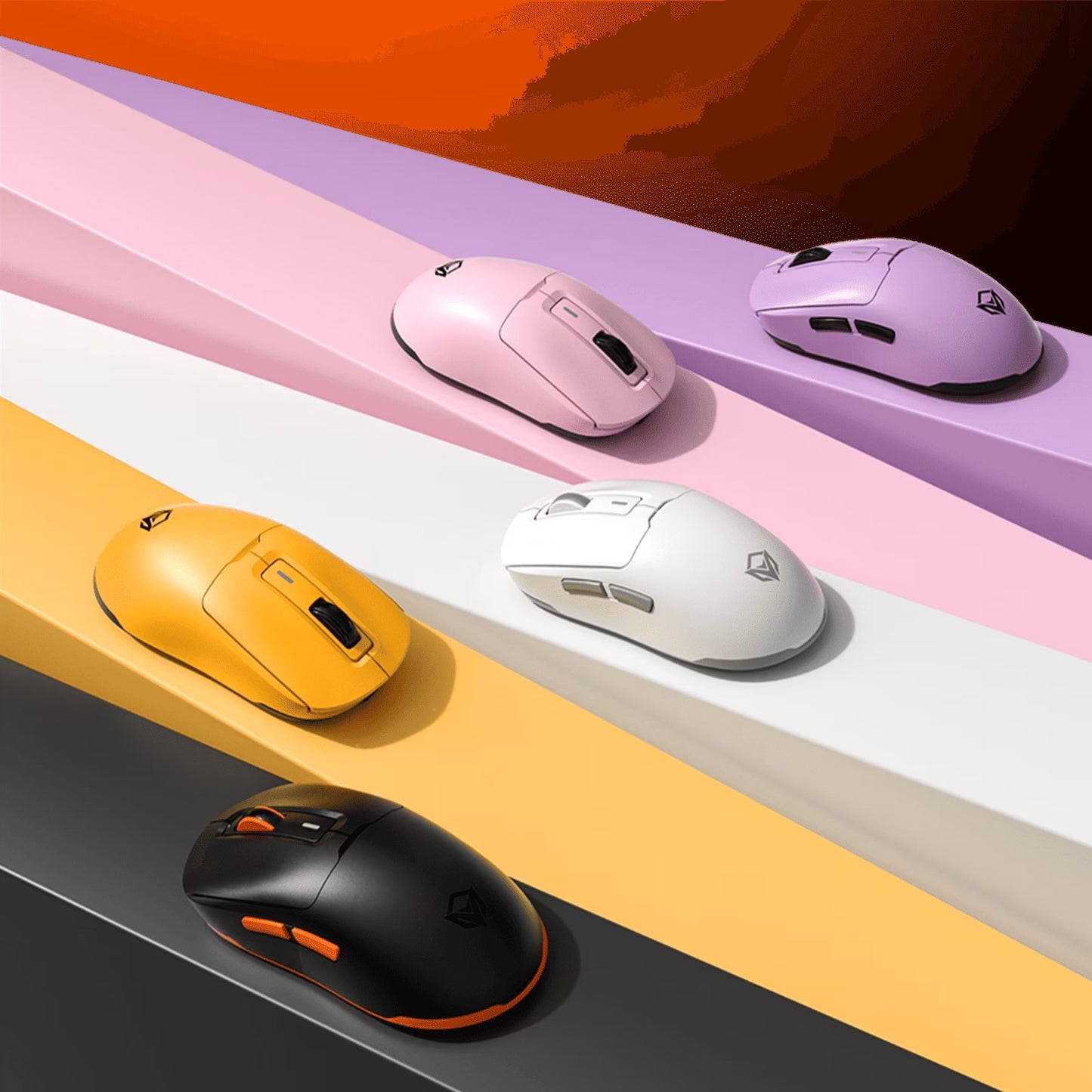 Meetion Air GW24 Gaming Mouse, 2.4GHz Wireless, Bluetooth, Wired, 8000DPI