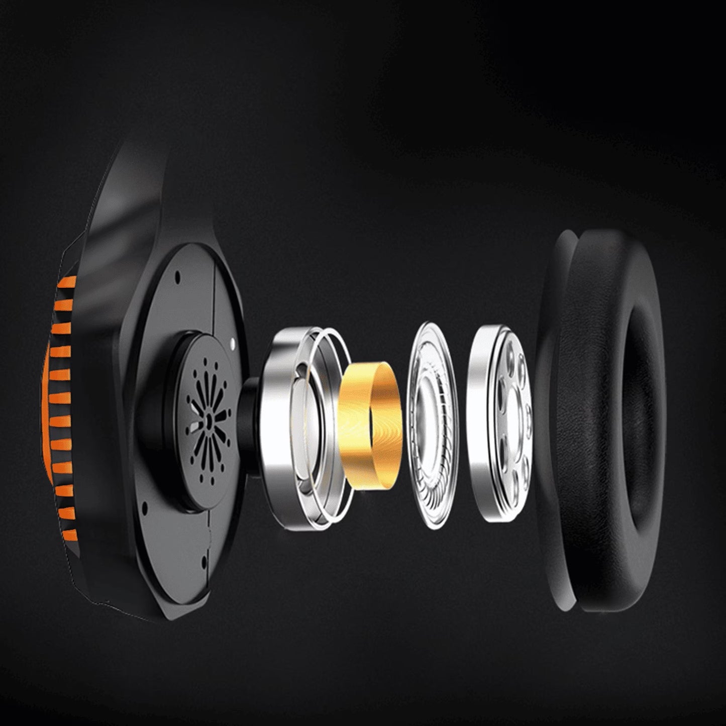 Meetion MT-BTH014 Tri-Mode Gaming Headset, Surround Sound, Long Battery Life