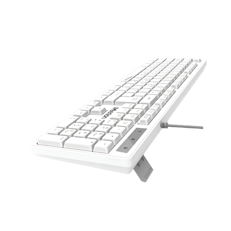 Meetion MT-K300 USB Standard Wired Keyboard, Ergonomic design, Silent touch