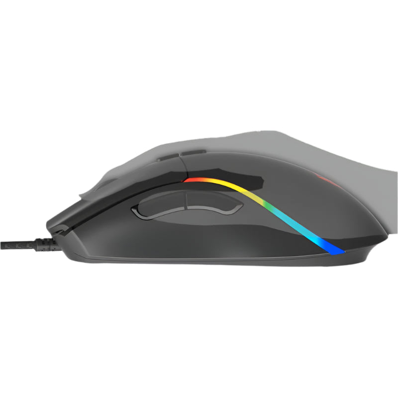 MeeTion MT-GM19 USB Wired RGB Gaming Mouse,Resolution 12000DPI,Keys: 6+1