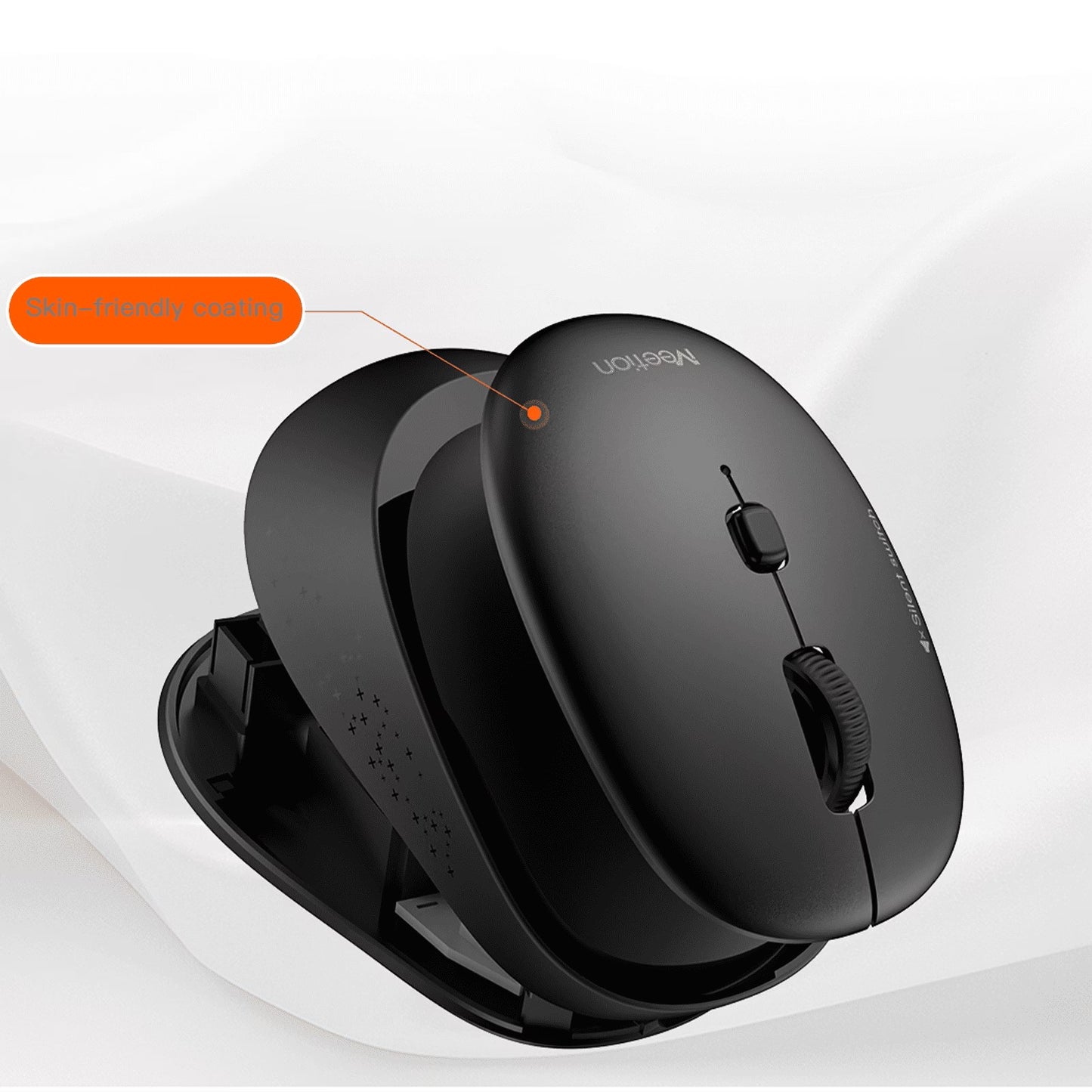 MeeTion R571 2.4ghz Wireless Office Mouse up to 10m, Responsive 1600DPI, Silent
