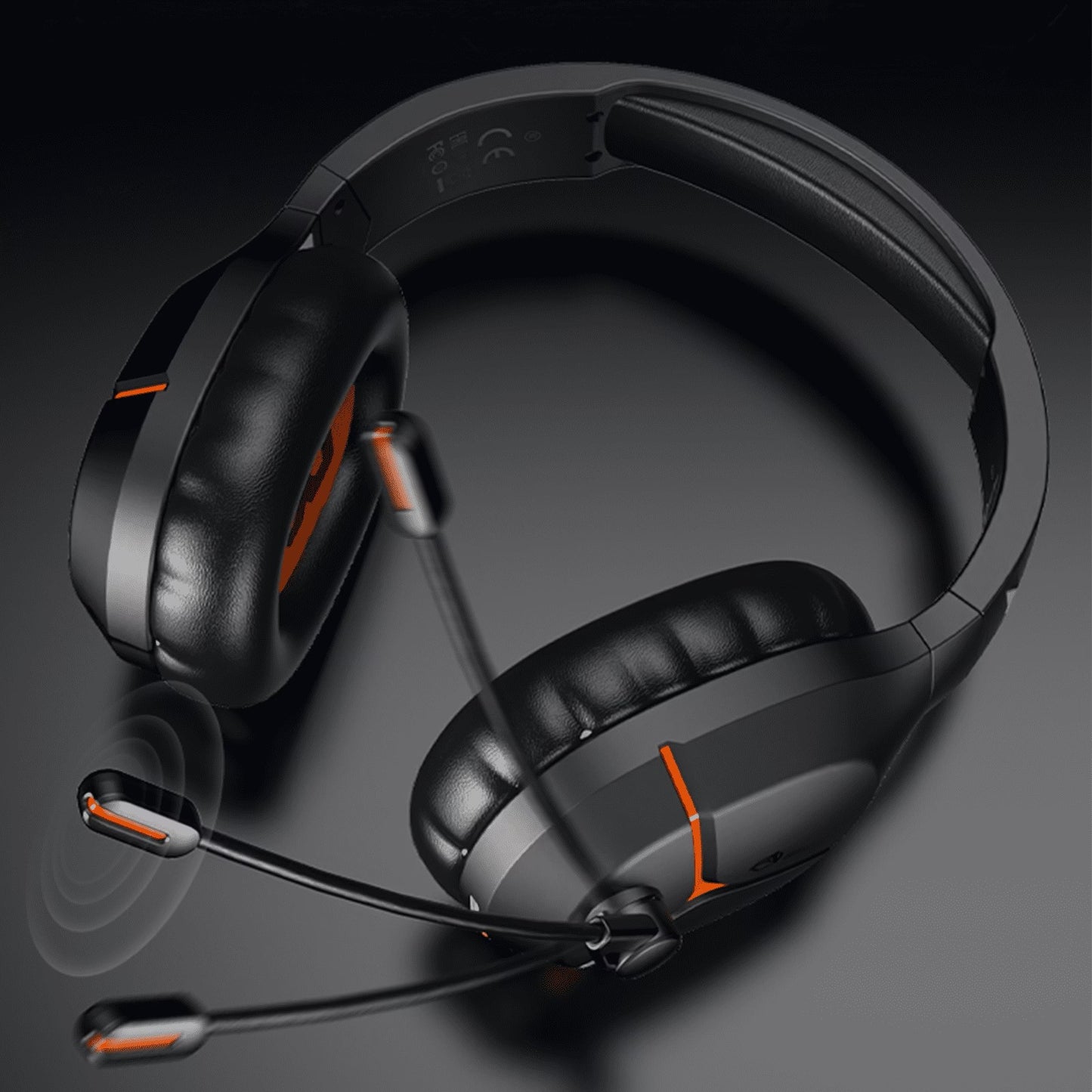 Meetion MT-BTH011 Tri-Mode Gaming Headset, Noise-Canceling Mic Battery up to 25H