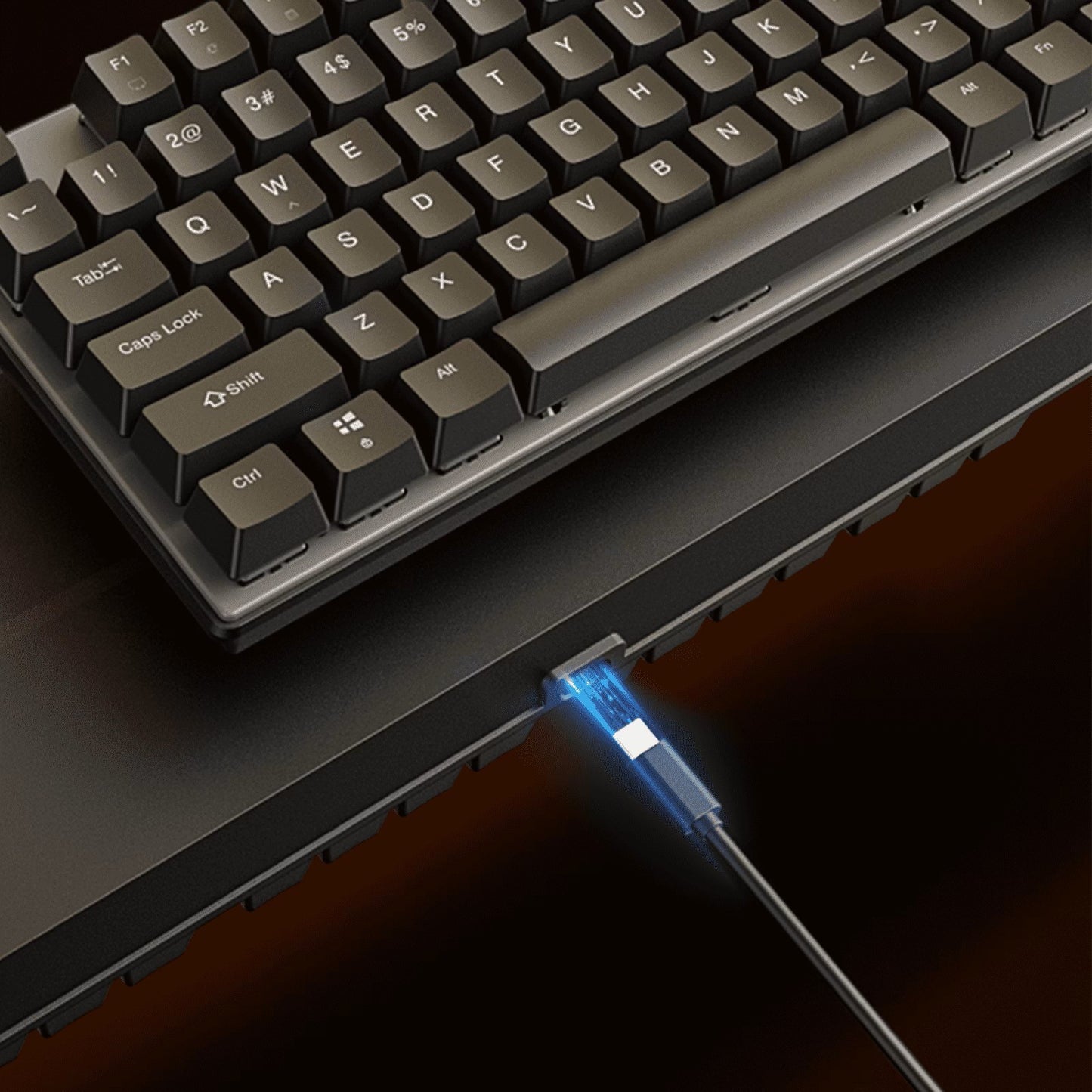Meetion MT- MK009 Pro Hot-Swap Mechanical Gaming Keyboard, Red Switch, RGB
