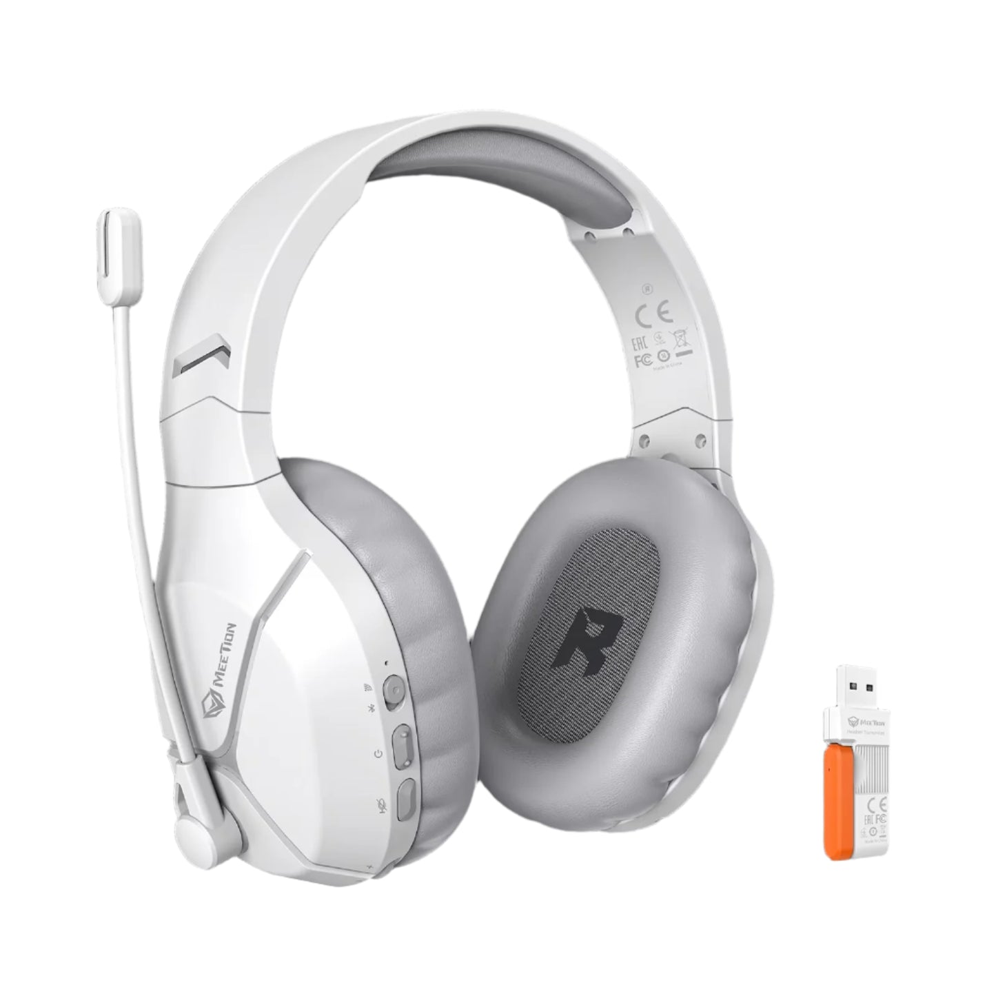 Meetion MT-BTH011 Tri-Mode Gaming Headset, Noise-Canceling Mic Battery up to 25H