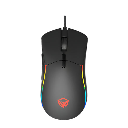 MeeTion MT-GM19 USB Wired RGB Gaming Mouse,Resolution 12000DPI,Keys: 6+1