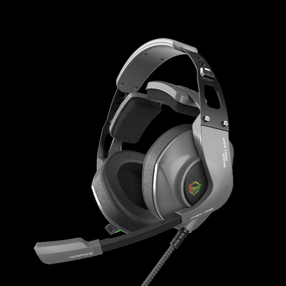 Meetion MT-HP099 RGB Backlit Gaming USB Headset, Stereo Speaker, Strong & Sturdy