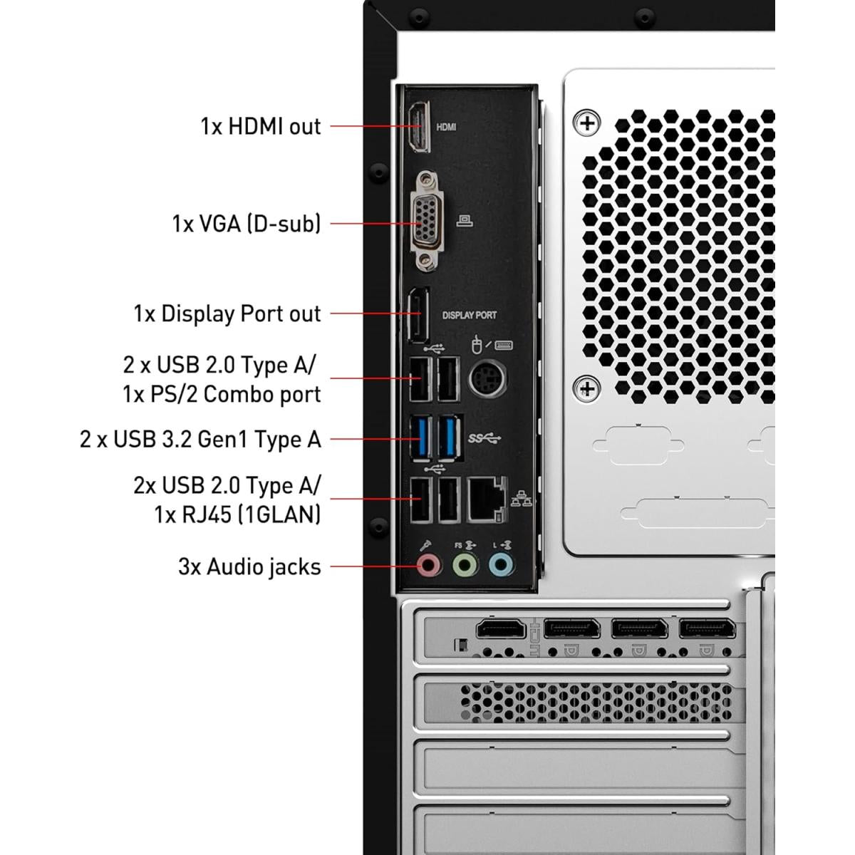 MSI MAG Infinite S3 Desktop Gaming Intel Core™ i7 Nvidia RTX 4060(16GB/1TB) MSI MAG Infinite S3 Desktop Gaming Intel Core™ i7 Nvidia RTX 4060(16GB/1TB)