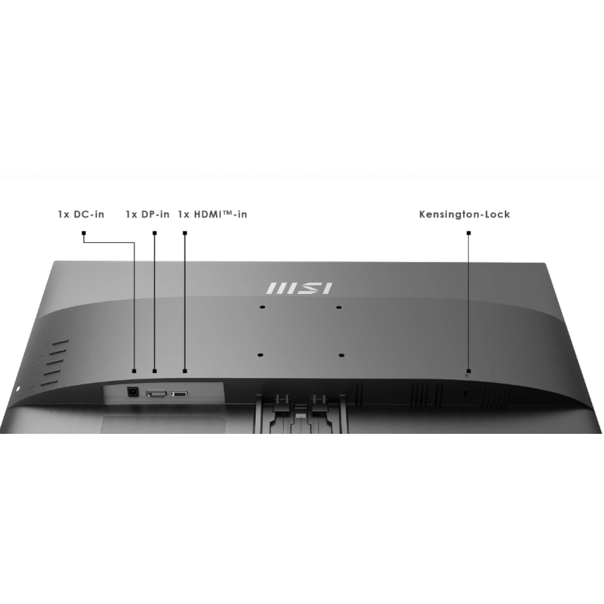 MSI PRO MP2412 24", 1920 x 1080 (FHD)- Black(2 Years Warranty)