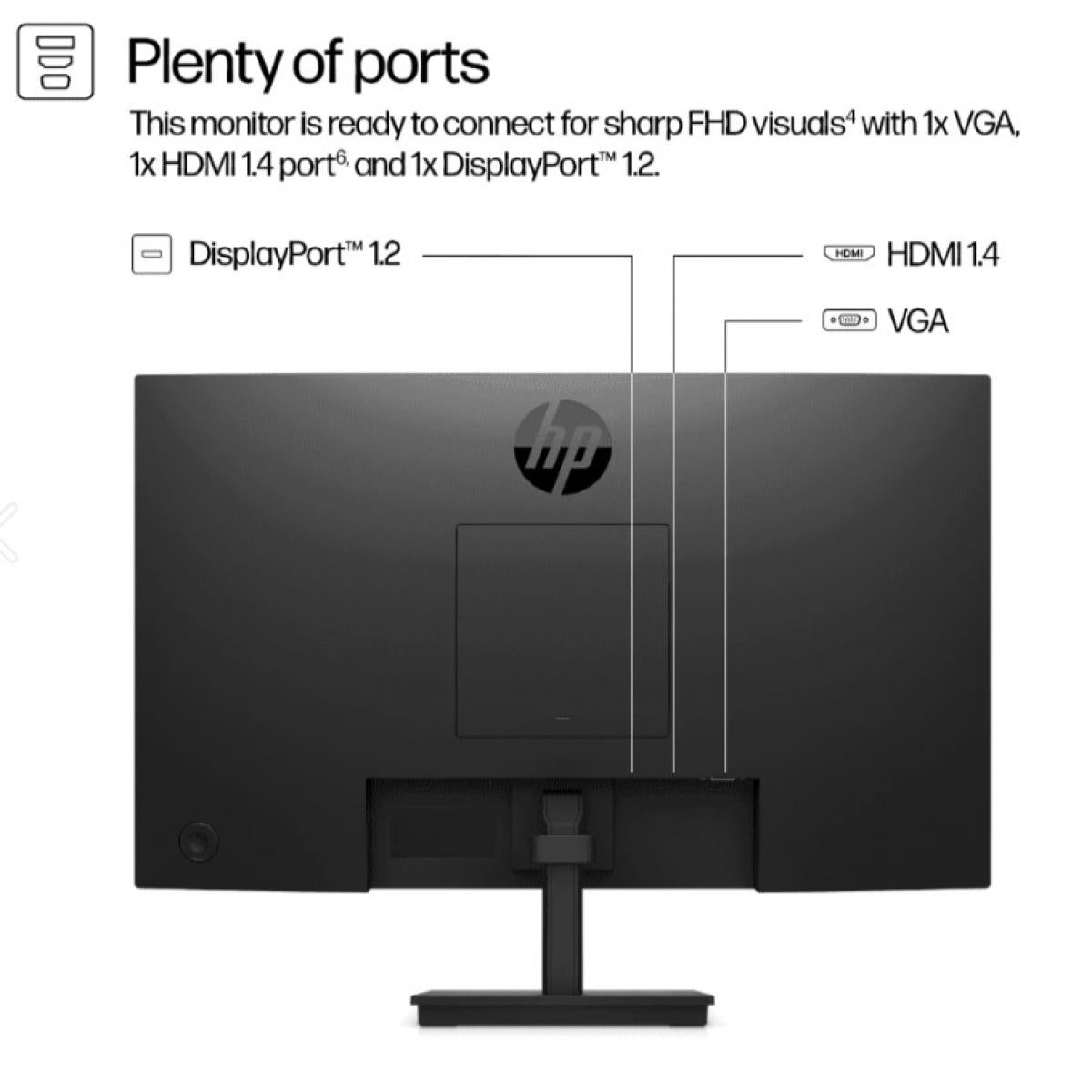 HP Series 3 Pro 23.8 inch FHD Monitor - 324pf 23.8" FHD