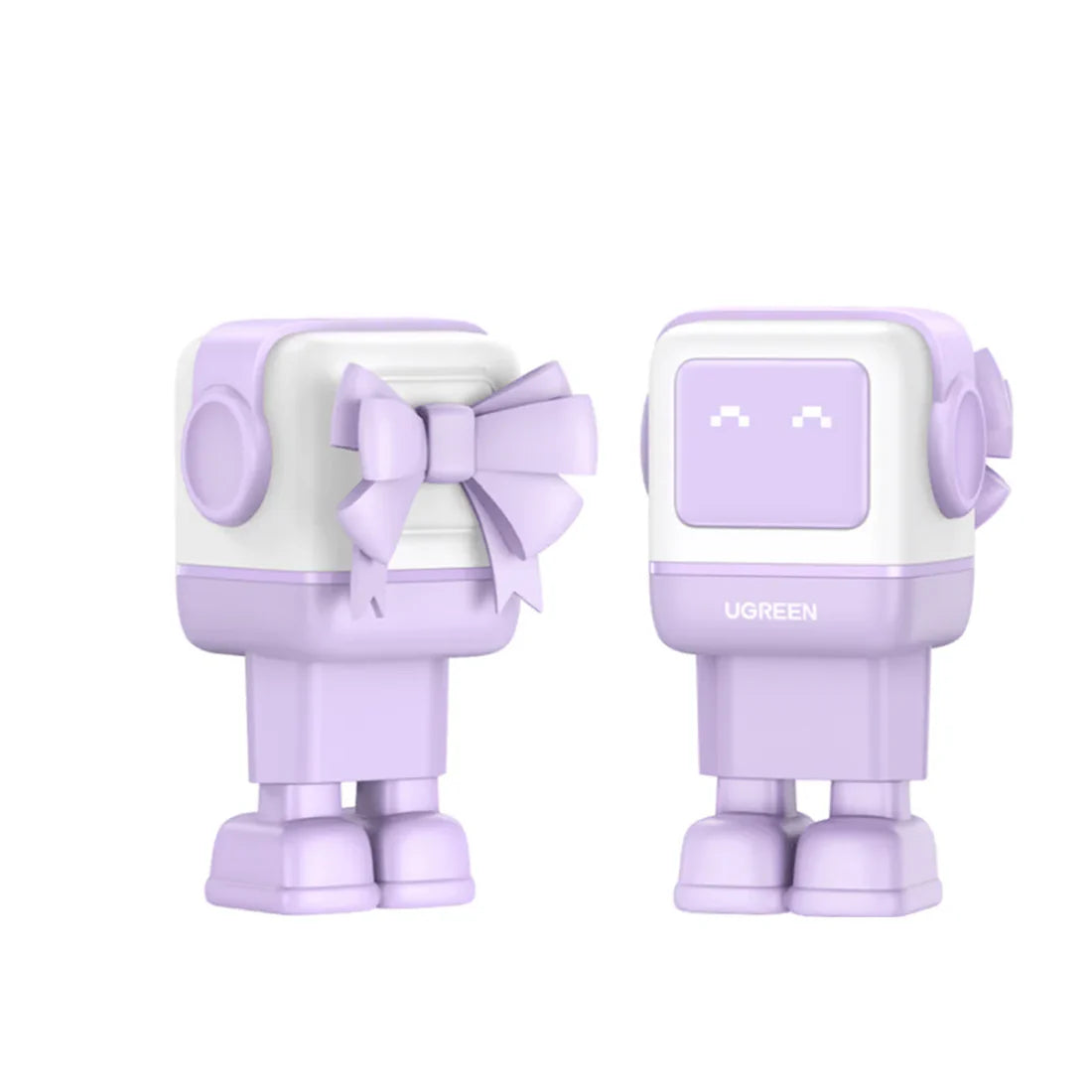 UGREEN Uno Charger 65W RobotGaN 3 Port Fast Charger Robot (EU) (Purple)