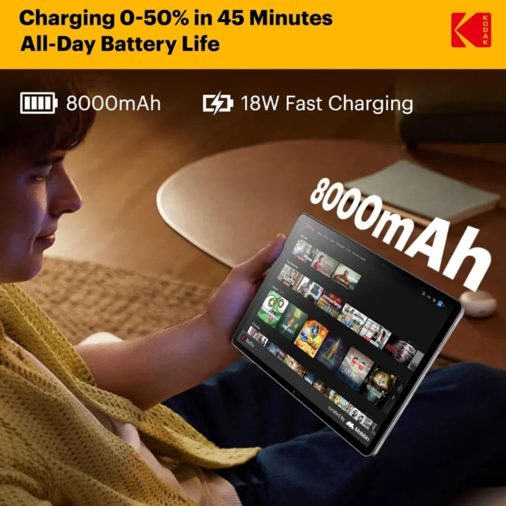 KODAK Tablet K12 12.0 Android WIFI Tablet (128GB Storage / 6GB +12GBRAM) KODAK Tablet K12 12.0 Android WIFI Tablet (128GB Storage / 6GB +12GBRAM)
