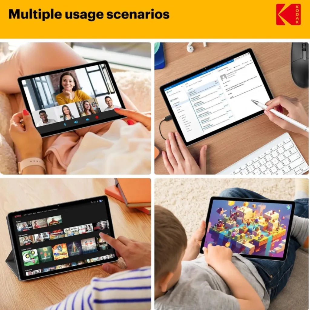 KODAK Tablet K12 12.0 Android WIFI Tablet (128GB Storage / 6GB +12GBRAM) KODAK Tablet K12 12.0 Android WIFI Tablet (128GB Storage / 6GB +12GBRAM)