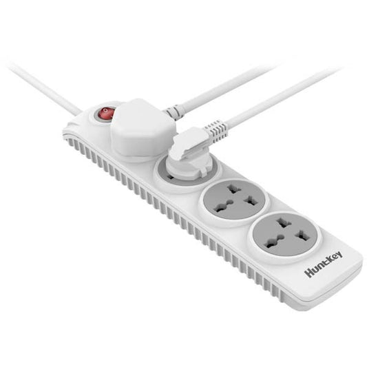 Huntkey SZN401 4 ports EU plug Power Strip 1.8M safety switch