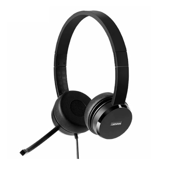 Lenovo Analog Headset Wired Jake (3.5mm) Headphone Swivel Mic Comfortable Ear Lenovo Analog Headset Wired Jake (3.5mm) Headphone Swivel Mic Comfortable Ear