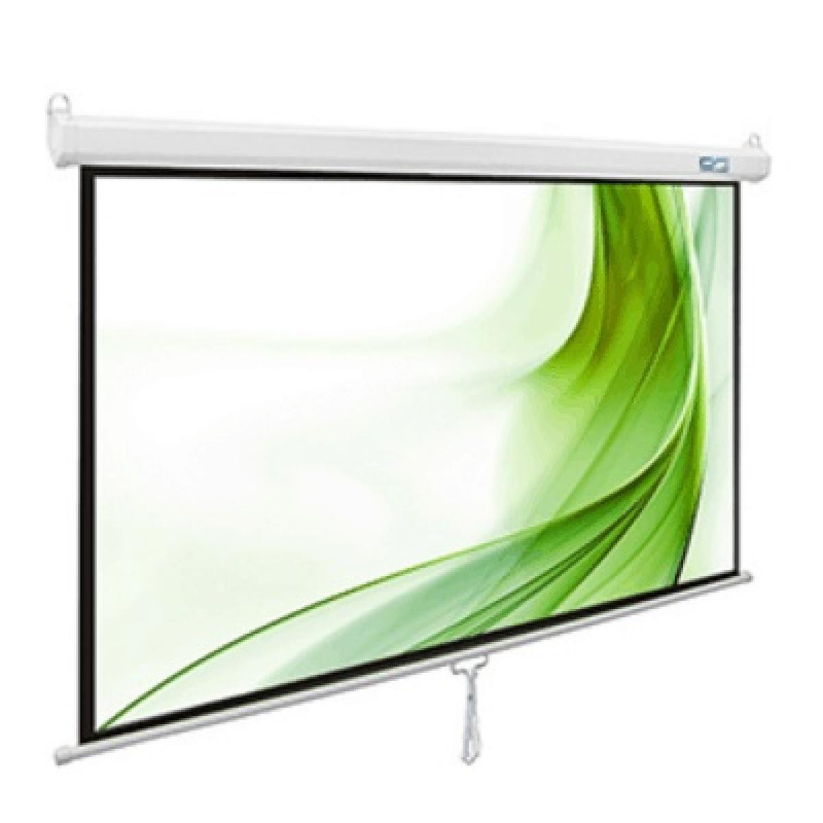 iView White 180x180cms Manual Wall/Ceiling Projector Screen Good Quality iView White 180x180cms Manual Wall/Ceiling Projector Screen Good Quality